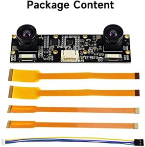 Módulo de cámara binocular Waveshare, compatible con Raspberry Pi 5, Dual IMX219 8 megapíxeles, visión estéreo, Visión de profundidad - Product Image 2