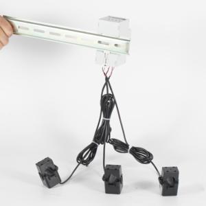 Acrel-Medidor de energía bidireccional CT con abrazadera, entrada de 3*277/480V, 3 fases, 120A, para monitoreo de potencia - Product Image 2