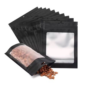 プラスチックポーチとヒートシールチューインガム用カスタムロゴ入り保湿金属化PETフードバッグ