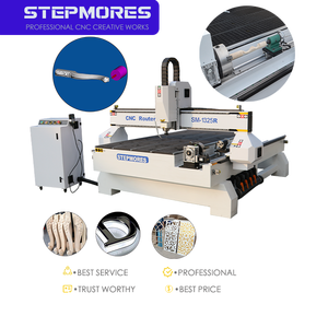 Controlador Cnc ATC fuerte 1300*2500mm máquina de enrutador Cnc de trabajo de madera enrutador Cnc 1325M MDR tipo lineal en la parte posterior - Product Image 5