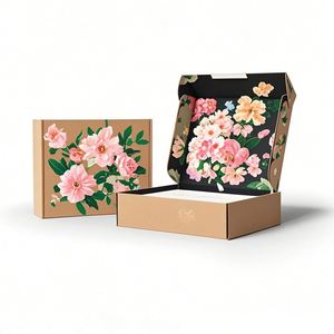 Vintage patlayan köpek Mini Safari Plexi Hajj boş altıgen kız ile ambalaj kutusu 9cm x 9cm kağıt ambalaj kutusu - Product Image 4