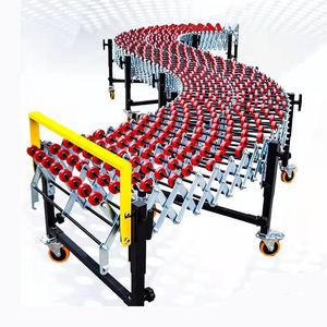 2022 neue Lade-und Entlade geräte zum Zusammenklappen eines flexiblen Teleskop rollen förderers - Product Image 2
