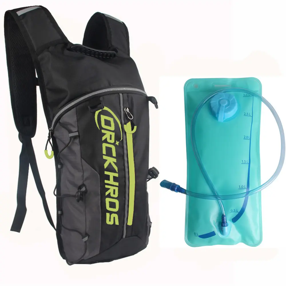 Mochila hidratação tática, bolsa com reservatório de água 3l para acampamento, caminhadas ao ar livre, ciclismo, armazenamento de água