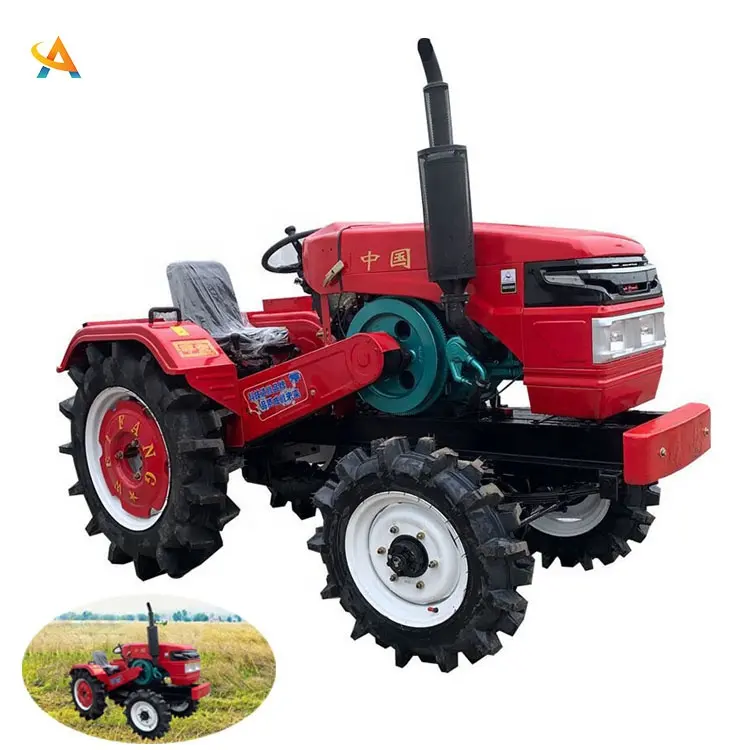 2021 recién llegado marca famosa china mini tractor de ruedas alimentado por granja/50.100.200