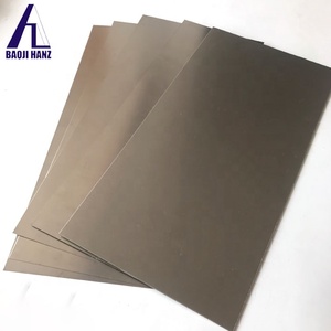Folha de placa de Nitinol para a indústria, liga de níquel e titânio com memória de forma