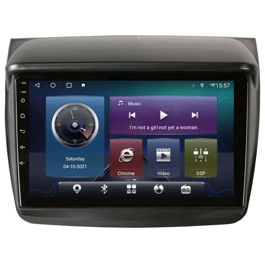 DSP Octa core android Car DVD radio for Mitsubishi PAJERO Sport 2 L200 Triton car GPS navigation autoradio stereo WIFI