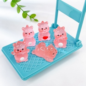 DIY Cartoony Stereo Luminous <strong>Ruby</strong> Pendant Small Resin Keychain Accessories Homemade Model Jewelry with Cute Pattern - Product Image 6