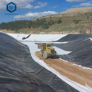 Altın Tailing kullanımı için yüksek kaliteli pürüzsüz 80 Mil HDPE 2mm sac geomembran - Product Image 1
