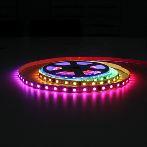 Kaliteli DC12V SMD5050 60LEDs/m dijital yüksek stabilite SPI RGB renk değiştirme esnek LED şerit işık - Product Image 5