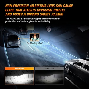 Nighteye S7 Auto <strong>Led</strong> Light IP65 Waterproof H1 H3 H8 H11 880 881 9005 9012 Models Auto Lighting System <strong>for</strong> Car <strong>Led</strong> Light - Product Image 5