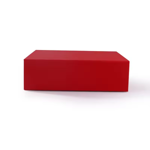 Ucuz katlanabilir kağıt nakliye kutusu elbise için yüksek dereceli özel kırmızı karton ambalaj kutusu - Product Image 6