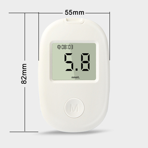 Dijital glikoz ölçer kan basıncı akıllı glikoz ölçer ev kullanılan kan şekeri test kiti - Product Image 5