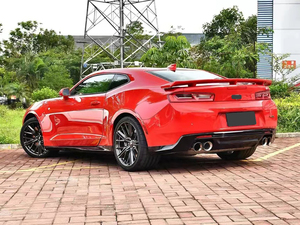 Vücut kiti için Chevrolet Camaro 2016-2020 tampon yükseltme ZL1 stil ön dudak yan etekler motor kaput ön tampon