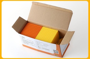 Öğrenme araçları plastik ondalık tabanı 10 yapı taşları oyuncak yavru matematik çocuklar için - Product Image 6