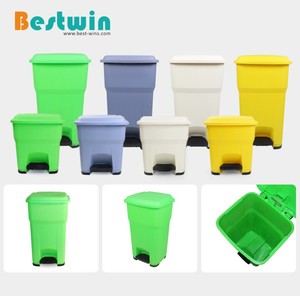 30L 55L门卫回收医用塑料聚丙烯垃圾垃圾桶垃圾桶带帕德尔 - Product Image 6