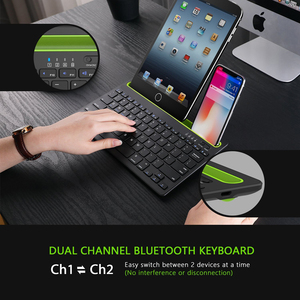 Clavier Bluetooth para tablette teclado inalámbrico BT Broadcom Bluetooth 3,0 teclado para 5 pulgadas Android Tablet PC y teléfono - Product Image 4