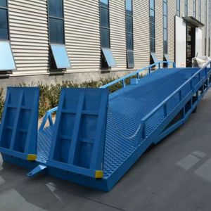 Rampa di carico Mobile regolabile per Container Dock Mobile Yard rampe per tipografia nuova condizione - Product Image 1