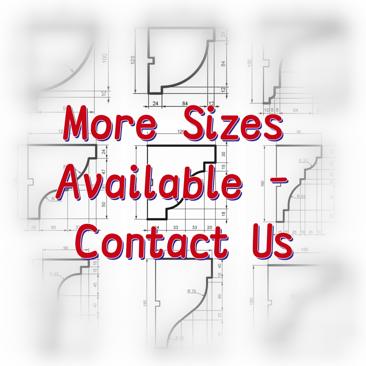 Plus de tailles disponibles. Contactez-nous.