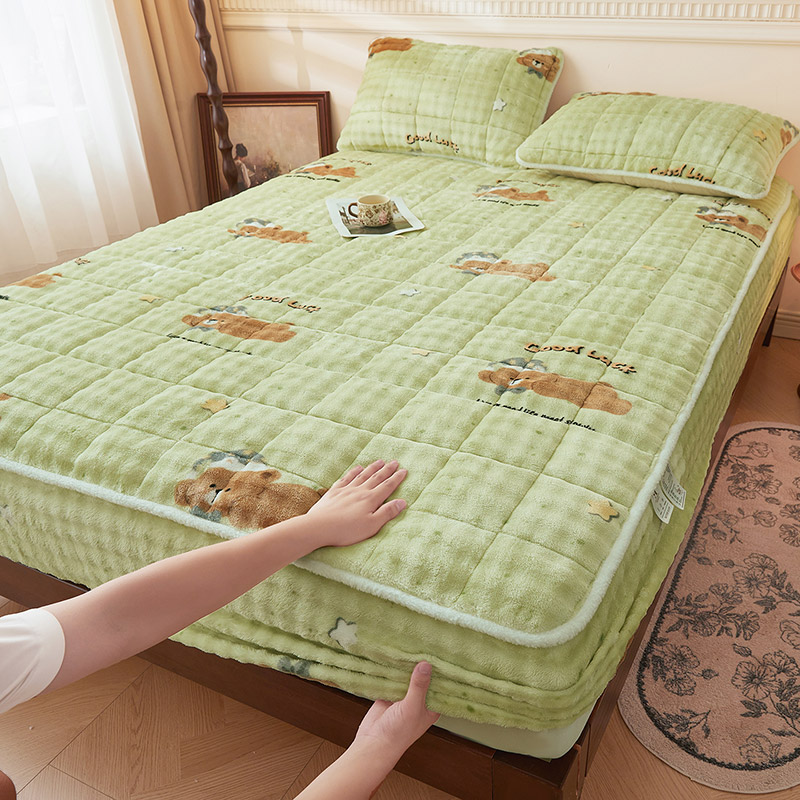 Drap de lit rose