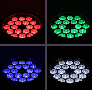 18*10W LED RGBW karıştırma renk Par ışık DMX512 kontrol ses aktif Led Par ışıkları düğün parti için - Product Image 3