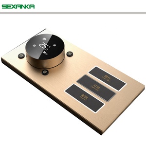 SEXANKA <span class=keywords><strong>KNX</strong></span> akıllı ev otomasyon sistemi sıcaklık duvar anahtarı paneli özelleştirmek - Product Image 3