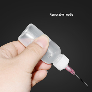 30ml keo Applicator chai PE có thể ép chai nhỏ giọt với cùn kim tip cho sơn sự làm thành ống thủ công và dầu - Product Image 3