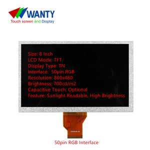 Original 8 Inch TFT <strong>LCD</strong> <strong>Display</strong> Screen Smart <strong>LCD</strong> Module 800*480 - Product Image 5