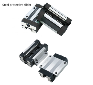 CNC <strong>Linear</strong> <strong>Guide</strong> Rail Flang <strong>Square</strong> Type <strong>Linear</strong> Rail <strong>Guide</strong> HGH25CA 400mm <strong>Linear</strong> <strong>Guides</strong> Rail <strong>Block</strong> for CNC - Product Image 6
