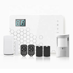 HEYI H3 White 2G/4G GSM Home <strong>Alarm</strong> GSM <strong>IOS</strong> <strong>Android</strong> APP <strong>Control</strong> GSM SMS Burglar <strong>Alarm</strong> System for Home <strong>Security</strong> <strong>Alarm</strong> - Product Image 1