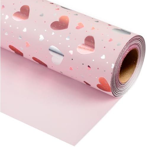 Heart - Rose Gold and Pink