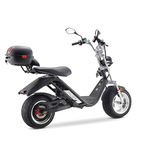 EEC Sepeda Motor Listrik 2100W, Citycoco dengan Baterai 60V 20Ah