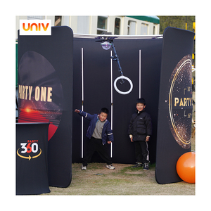 商业架空360度照相亭外壳背景硬币和代币支付系统，用于派对自动售货机租赁 - Product Image 1