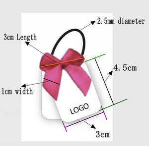 Gold &amp; Silver Floral Design <strong>Elastic</strong> Cord with Pre-tied <strong>Bow</strong> Stretch Band &amp; <strong>Loop</strong> <strong>Bows</strong> for Christmas Decor Made of Polyester - Product Image 6