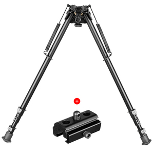 27 Inch <strong>Bipod</strong> Model Extendable Leg Mounted Fixed <strong>Bipod</strong> for Hunting Stand 20mm Scope <strong>Mounts</strong> - Product Image 2