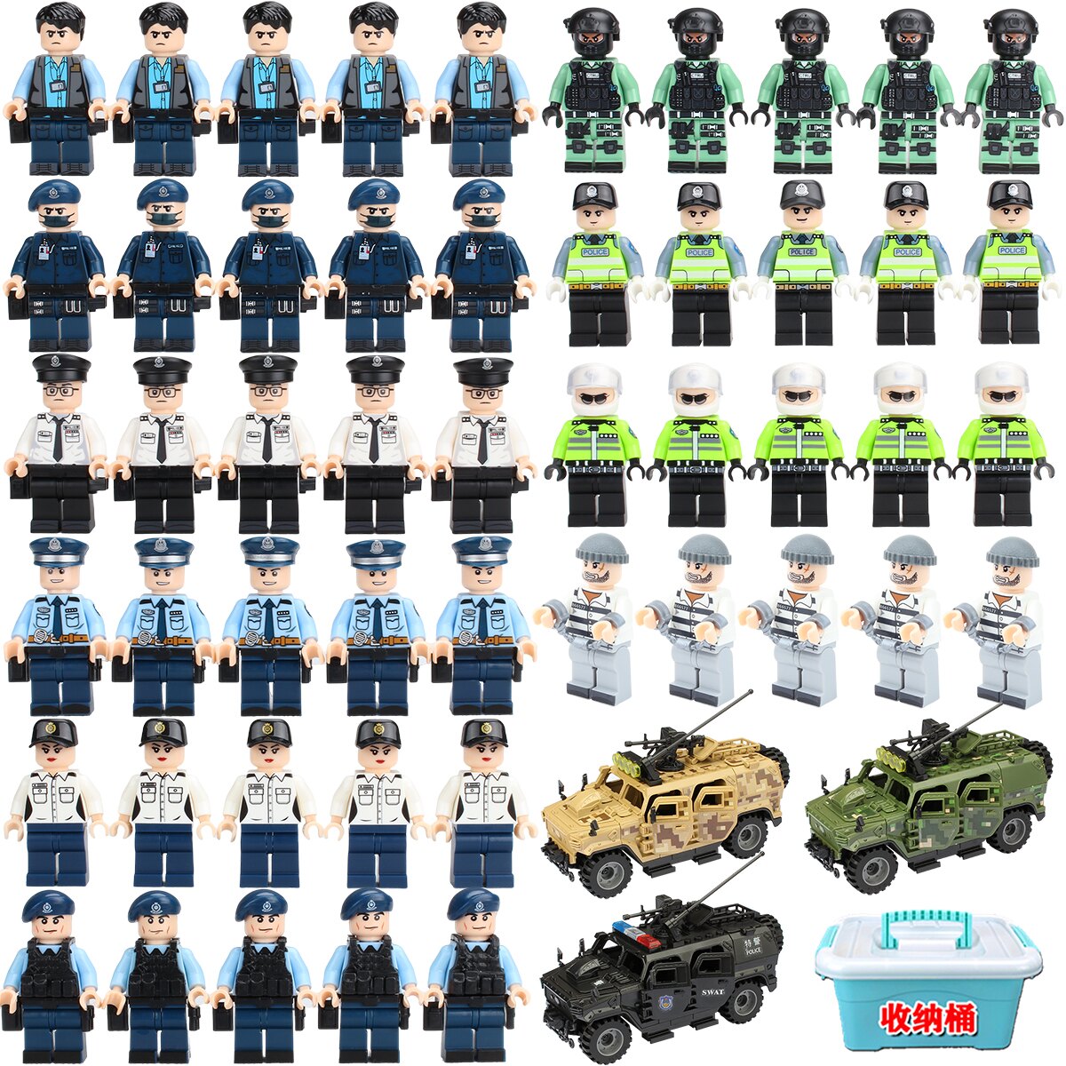 Police de Hong Kong-50 détenus-3 véhicules blindés