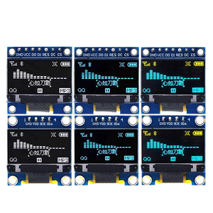 4-poliges 0,96 "Weiß/Blau/Gelb Blau 0,96 Zoll OLED 128 X64 OLED-Anzeige modul 0,96" IIC I2C Kommunizieren Sie für Arduino