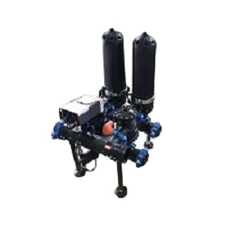 130 Micron HPDE <strong>Pipeline</strong> 2''*2 Unit Disc Filter <strong>System</strong> for Industrial Water Treatment