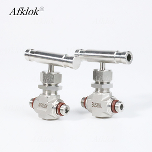 Лидер продаж, клапан контроля давления, игольчатый клапан из нержавеющей стали с цилиндром для кислородного водорода CO2, игольчатый клапан - Product Image 6