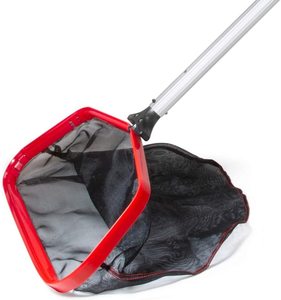 游泳池清洁设备用重型铝框泳池撇叶网耙深耐用尼龙网 - Product Image 2