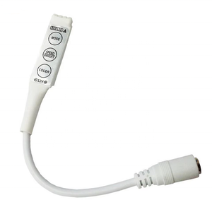 Feican Mini IR a 3 canali LED Dimmer di alta qualità singolo colore LED Controller 12V DC PWM amplificatore certificato ROHS - Product Image 1