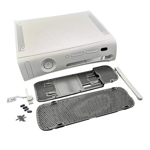 Xbox360ゲームコンソールアクセサリー用交換用ブラック/ホワイトケースカバー保護ハウジングシェル - Product Image 5
