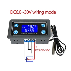 Controlador de temperatura Digital, pantalla LED, regulador de calefacción/refrigeración, termostato, interruptor XY-WT01 - Product Image 4