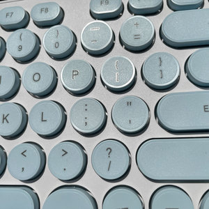 OEM Color Blue Retro Keys 2.4G Wireless Optical <strong>Keyboard</strong> Customized <strong>Computer</strong> <strong>Keyboard</strong> for Laptop Desktop Macbook KW-103R