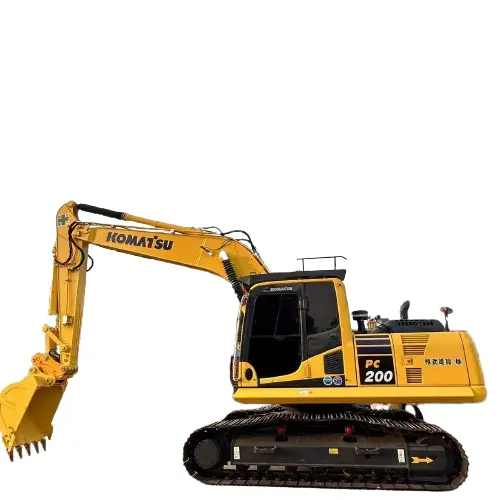 Excavadora multifunción Komatsu PC200 Máquina de segunda mano Buenos precios Komatsu PC200 de segunda mano En stock