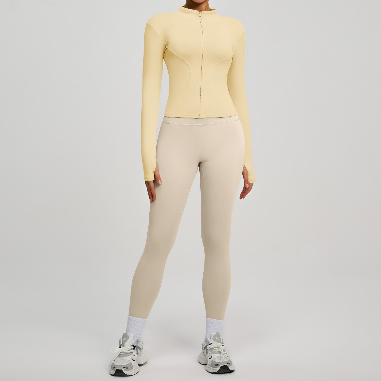 Jaune soleil + Blanc ivoire