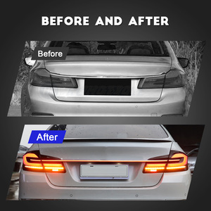 Hcmotomotoz arka lamba donanımı ile bagaj lambası M5 2011-2017 F10 F18 DRL animasyon LED park lambaları BMW 5 serisi için - Product Image 6