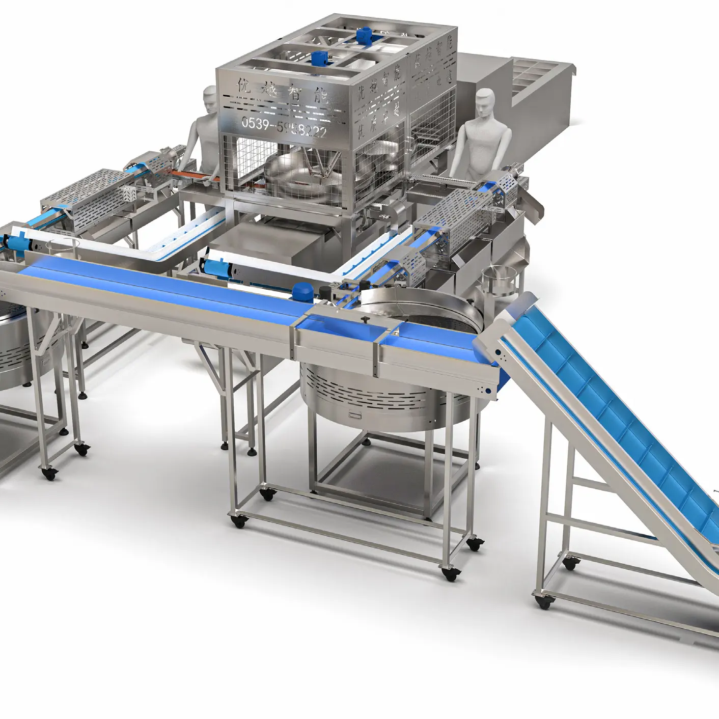 Otomatik alman frankfurter sosis yapma makinesi et işleme makineleri hot dog üretim hattı