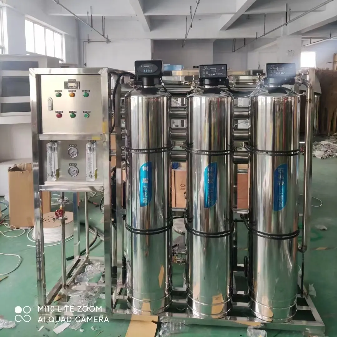 Máquina de ósmosis inversa 250LPH 500LPH, purificador de agua mineral, 1000ltrs/hora, 2000 litros, RO