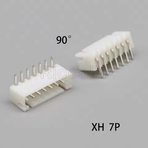 XH2.54直角插针连接器2P 3P 4P 5P 6P 7P 8P 9P 10P 11P 12P 13P <span class=keywords><strong>14P</strong></span> 16P 2.54毫米间距XH用于印刷电路板