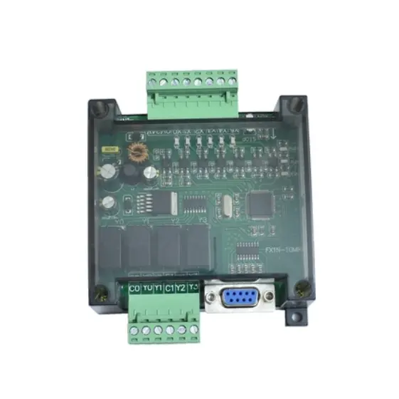 FX1N-10MR FX1N-10MT Plc Industriële Besturingskaart 6 Ingang 4 Uitgang Programmeerbare Module